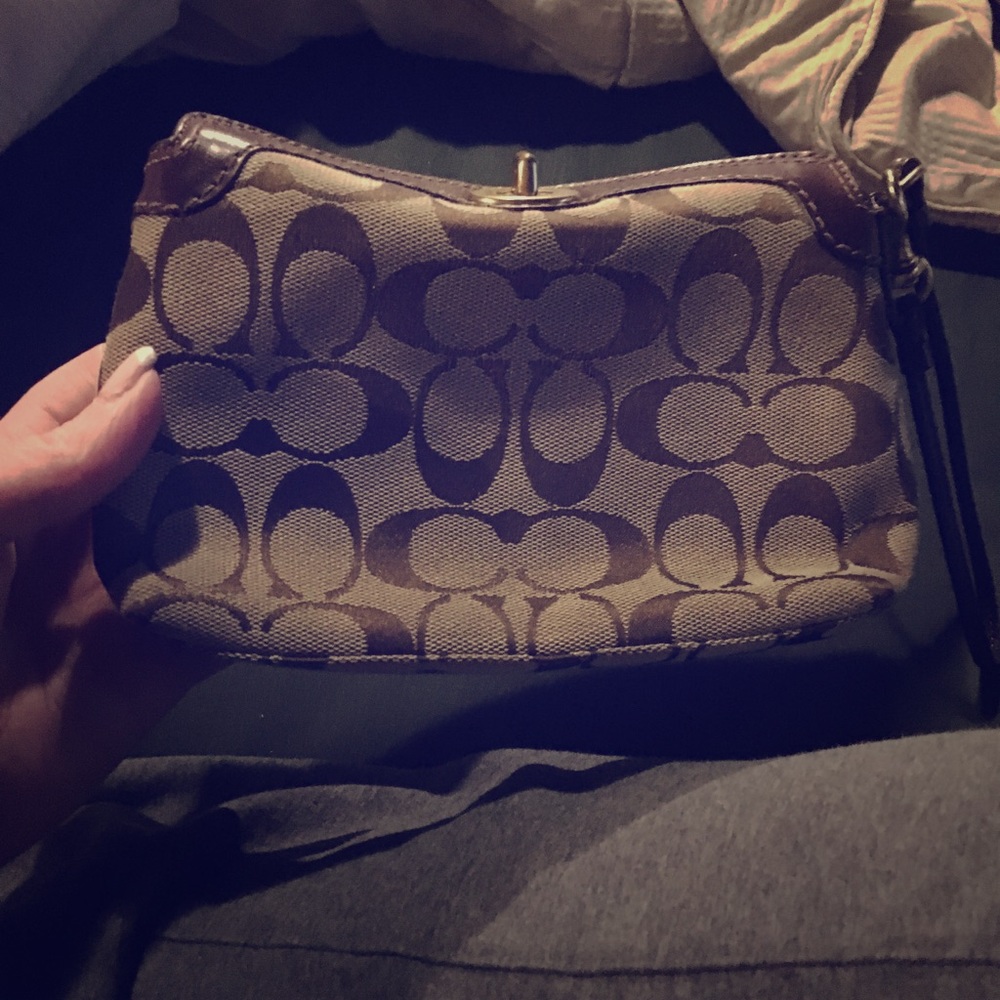 Coach wristlet